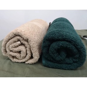 Coton blanc serviette de bain de luxe - Product Image 2