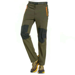 Pantalon tactique unisexe multi-usages décontracté imperméable pour la randonnée, le camping, la pêche, pantalon cargo souple pour le camping, l'escalade - Product Image 1