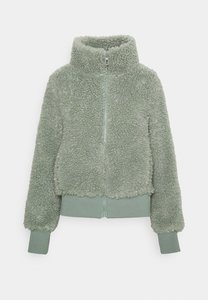 High quality custom Embroidery logo <b>thick</b> full zip Hood Style Mens sherpa <b>fleece</b> <b>jacket</b> - Product Image 4
