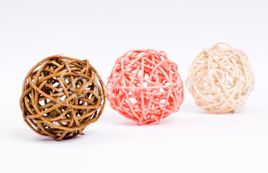 Bola de ratán natural para decoración, decoración de boda o Navidad, superventas - Product Image 5