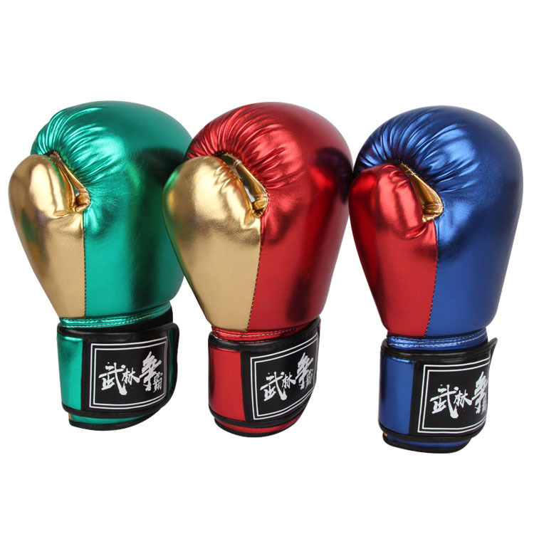 Боксерские тренировочные перчатки из ПУ кожи с быстрым восстановлением