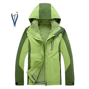 Veste coupe-vent noire unisexe en gros personnalisé imperméable 100% col à capuche en polyester imprimé avec fermeture éclair noire - Product Image 1