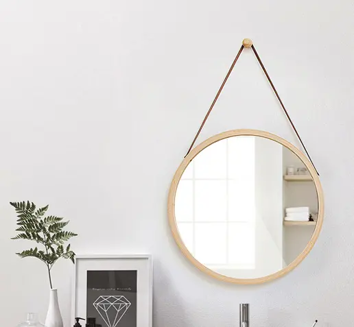 Fashion Modern Style Gold Wall Mirrors Home Decor Hanging Mirror Round Decor Wall Mirror