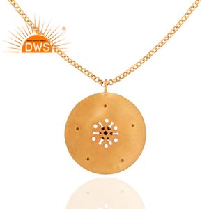 ชุดสร้อยคอทัวร์มาลีนสีชมพูสวยแฟชั่นสำหรับสาวทันสมัยสร้อยคอเงินชุบทอง18K สำหรับผู้ค้าส่งเครื่องประดับ - Product Image 3