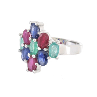 Impressive design of Ruby Gemstone 925 Sterling Silver Gemstone Ring
