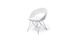 Fauteuil de patio en rotin brun de luxe, haute qualité, faible coût, style Meco, résistant aux UV, meubles de jardin en résine tressée - Product Image 2