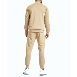 Personnalisé Hommes Coton Lourd Peser 2021 Personnalisé Active Hommes Coton Jogger Tissu Éponge Deux Pièces Pantalon Ensemble Workout Sports Wear Survêtement Zipper Hoodie Survêtement Bouffée Impression Surdimensionné Streetwe - Product Image 3