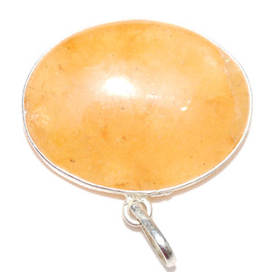 Supplier of Golden Quartz Oval Pendants : Golden Quartz Oval Pendants for Sale - Product Image 1