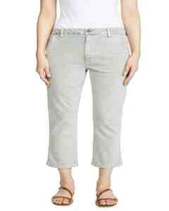 กางเกงเอวสูงทรงตรงไซส์ใหญ่พิเศษสำหรับผู้หญิงกางเกงออกงานออฟฟิศกางเกงขาบานเหงื่อฤดูใบไม้ผลิฤดูร้อนผ้าแคนวาสใส่สบาย - Product Image 6