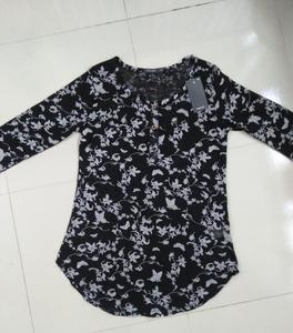 Camisetas Largas Casuales de Manga Larga y Cuello Redondo para Mujer, Marcas Reconocidas, Excedentes de Inventario de Bangladesh - Product Image 2