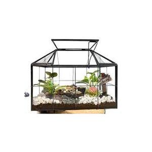 Custom Handmade Traditional Design Home and Garden Hanging Metal and <b>Glass</b> Terrarium Top Manufacturer Exporter for Wholesale - Product Image 3