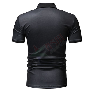 Top venta verano moda hombres media manga algodón Golf para Polos de talla grande transpirable personalizable camisetas en blanco - Product Image 2