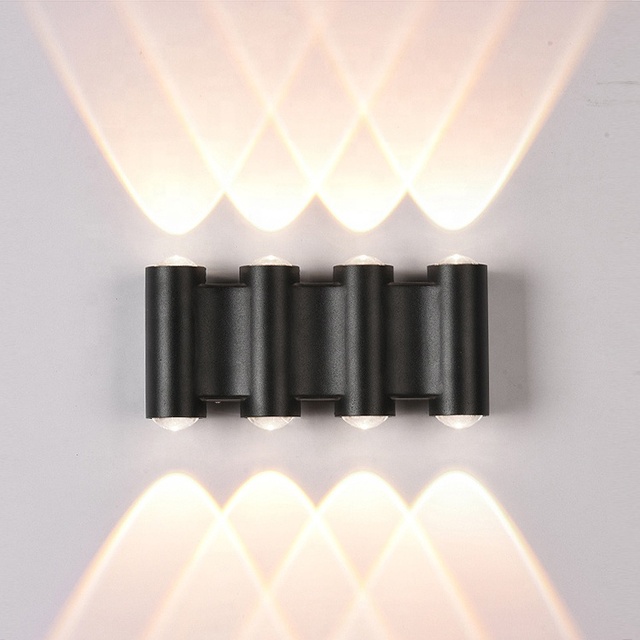 Indoor 8W Led Wall Lamp up and Down Aluminum Decorate Wall Sconce Led Wall Light for Bedroom Lighting
