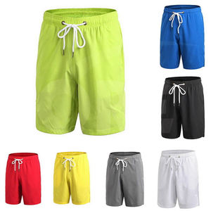 Pantalones cortos de entrenamiento de algodón de alta calidad para hombre, logotipo impreso, deporte personalizado, correr, gimnasio, pantalones cortos de sudor, bolsillos, estilo callejero, sólido - Product Image 6