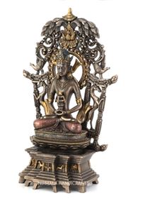 Nirmala Handicrafts - Estatua de Buda Hecha a Mano de Resina de Poliéster, Artículo Religioso Budista de Feng Shui de Rajasthan - Product Image 3