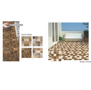 Carrelage en marbre blanc émaillé poli jet d'encre carreaux en céramique 40x40cm - Product Image 4