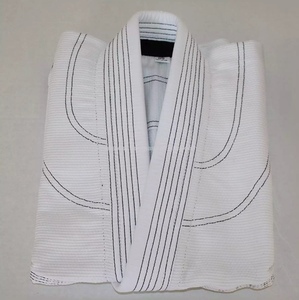 ¡Venta al por mayor logotipo personalizado bordado Jiu Jitsu brasileño uniforme Kimono BJJ Gi diseño personalizado disponible! - Product Image 2