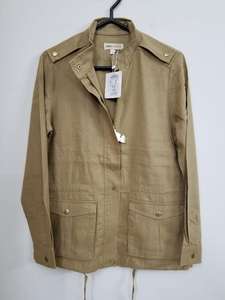 Vêtements en stock du Bangladesh, vêtements pour femmes, femmes, taille unique, décontractés, en coton, manches longues, fermeture éclair, poche, manteau écologique, parka d'automne chaud - Product Image 3