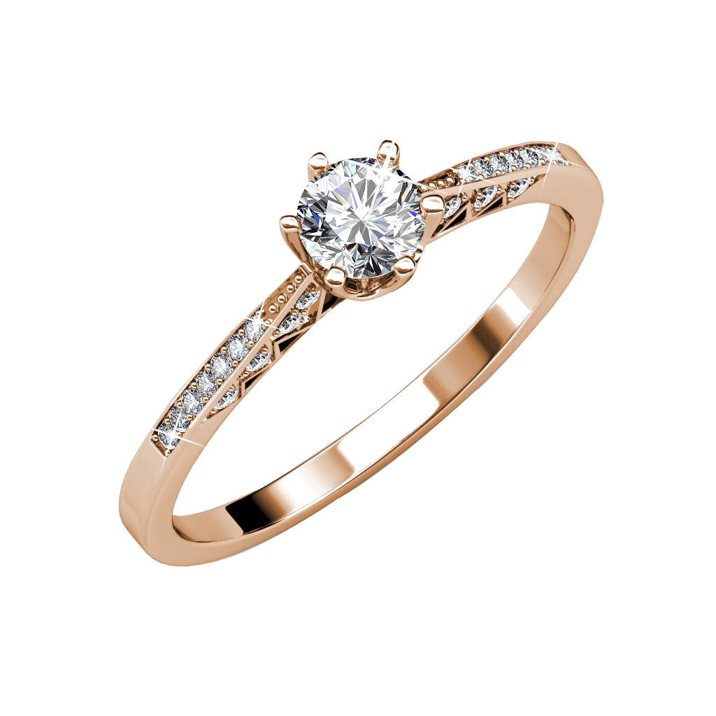 Quality Brass with 18K Rose gold plated