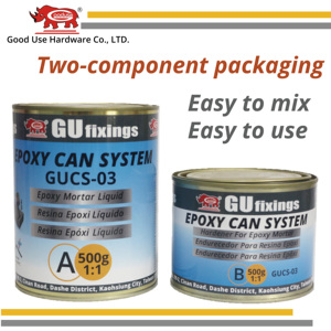 ได้รับการรับรองมาตรฐาน ISO GUCS-03ของเหลวอีพ็อกซี่เรซิ่นสององค์ประกอบกาว AB - Product Image 5