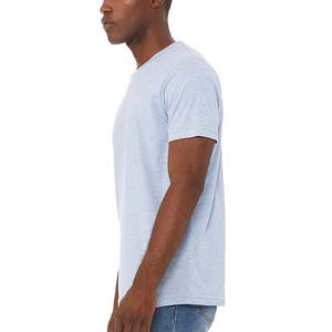 Camiseta de manga corta de poliéster/algodón de siguiente nivel para hombre (6200) camisetas Bella Canvas Heather camiseta - Product Image 5