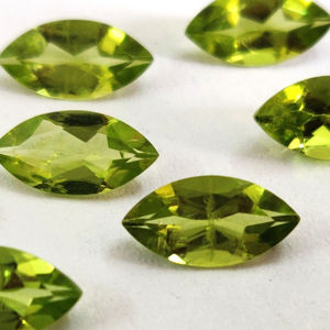 Peridoto Natural Marquesa tallado, 2x4mm a 5x10mm, peridoto suelto facetado - Product Image 1