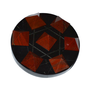 Mejor oferta en ágata negro con las pirámides Gird | Ágata negro con las pirámides Gird a bajo precio - Product Image 1