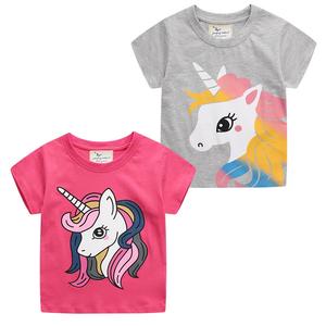T-shirt pour enfants de haute qualité 100% coton, design personnalisé en vrac, manches courtes - Product Image 2