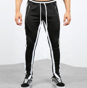 กางเกงติดตามการออกแบบโพลีเอสเตอร์ลายผู้ชายมาใหม่พร้อมกระเป๋าซิป - Product Image 6