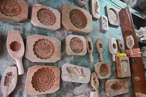 Sostenible Eco de madera Mooncake molde para hornear venta al por mayor diseño personalizado 99GD - Product Image 2