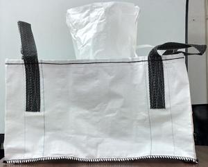 Bolsa gigante PP FIBC de tamaño personalizado con protección UV, capacidad de carga de 1000kg, bolsa grande en relieve con Logotipo de descarga de pico de tonelaje Circular - Product Image 2