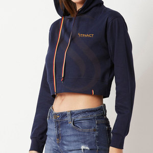 Hoodies for Woman Wool Hoodie Set Winter Fleece Tracksuit 2 Piece Women Set <b>Crop</b> <b>Top</b> Oversize Hoodie Women Sweatshirt - Product Image 2
