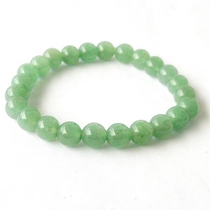 Pulsera de piedra verde Aventurina, piedra natural, venta al por mayor, Ágata Navazish - Product Image 4
