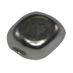 การสร้าง sejal 925ลูกปัดแฟชั่นเงินแท้หมวกลูกปัดแบบเรียบ - Product Image 1