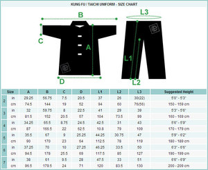 Uniformes de kung-fu para adultos, ropa china de Tai Chi, traje de artes marciales Wushu, Unisex - Product Image 6