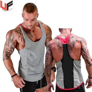 Vente chaude léger personnalisable hommes croix entraînement haut chemise Fitness entraînement porter sans manches maillots de corps - Product Image 4