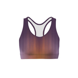 Sujetador deportivo de alto impacto para mujer para Fitness Gym & Yoga Workouts Técnica de sublimación de etiqueta privada personalizable - Product Image 2