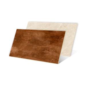 Design européen beau motif Composite aspect cuir robuste 600x1200mm carreaux de porcelaine en bois pour l'école et l'hôtel. - Product Image 1