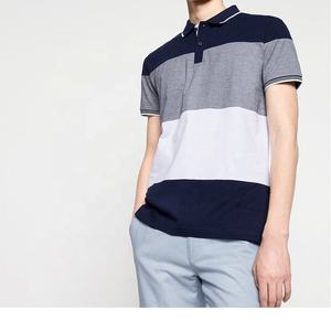 Camisas de Polo de manga corta de 100% algodón Casual Collar hombre camisa de Polo - Product Image 4