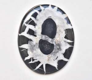 Septaria-GEMA grande de araña, Gema grande, color negro, tela de araña, septario, Nodule, Araña, piedra preciosa suelta - Product Image 3