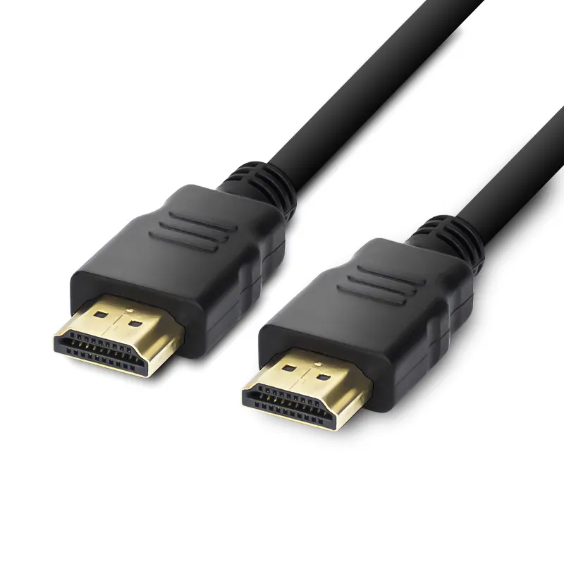 Gold-plated HDMI 4K cable with Ethernet and 3D support for connection to monitors and TVs