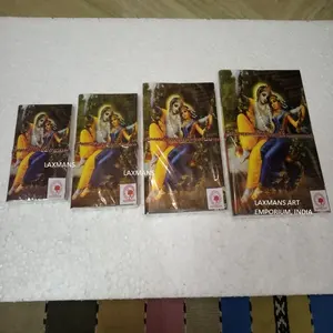 Indiase Goden Ontwerpen Bedrukte Covers Notebooks 4 Stuks Sets Mix Match