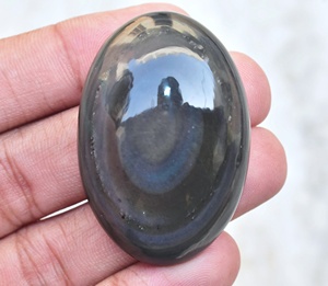 Cabochon arc-en-ciel obsidienne naturelle, ample, forme et taille mixtes, pierres précieuses arc-en-ciel, fabrication de bijoux, Lot de 10 pièces - Product Image 1
