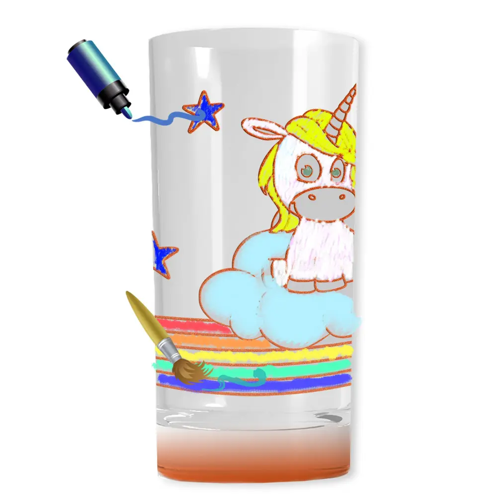 Sketch glass for kids - DIY cup for coloring, magic creative and practical toy, buy wholesale direct from the manufacturer