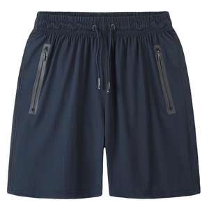 Shorts en maille personnalisés pour l'été, avec cordon de serrage thermosoudé, respirants, séchage rapide, extensibles, pour la course, l'entraînement, le sport, décontractés, pour hommes, en tissu Oxford - Product Image 1