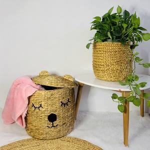 ตะกร้าเก็บของรูปสัตว์น่ารักคุณภาพสูงขายดีสำหรับเด็ก รูปทรงสุนัขจิ้งจอก ผลิตจากเวียดนาม - Product Image 3