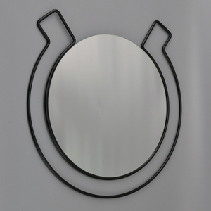 Espejo de cristal a prueba de explosiones con forma de gota de agua montado en la pared - Product Image 6