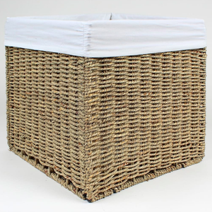 ECO-friendly Nesting <b>Seagrass</b> <b>Laundry</b> <b>Baskets</b>/ Handwoven Storage <b>Basket</b>/ <b>Seagrass</b> Storage <b>Basket</b> From Vietnam - Product Image 2