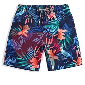 High Quality Quickdrying Floral Design Shorts Swim <b>Trunks</b> <b>Men</b> Beach Shorts Pants Swimwear Short Swim - Product Image 1