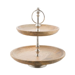 Nouveauté, nouveau design, support à gâteau vintage plaqué or à 3 étages, support à gâteau en métal multi-niveaux réutilisable, décorations de gâteau pour mariage et fête - Product Image 5